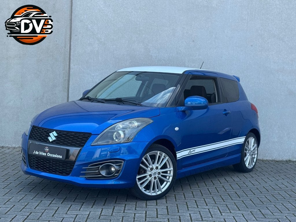 Suzuki Swift 1.6 Sport, CRUISE, CLIMAT, LMV, ELEK PAKKET, KE, Auto's, Suzuki, Voorwielaandrijving, 136 pk, 4 cilinders, Blauw