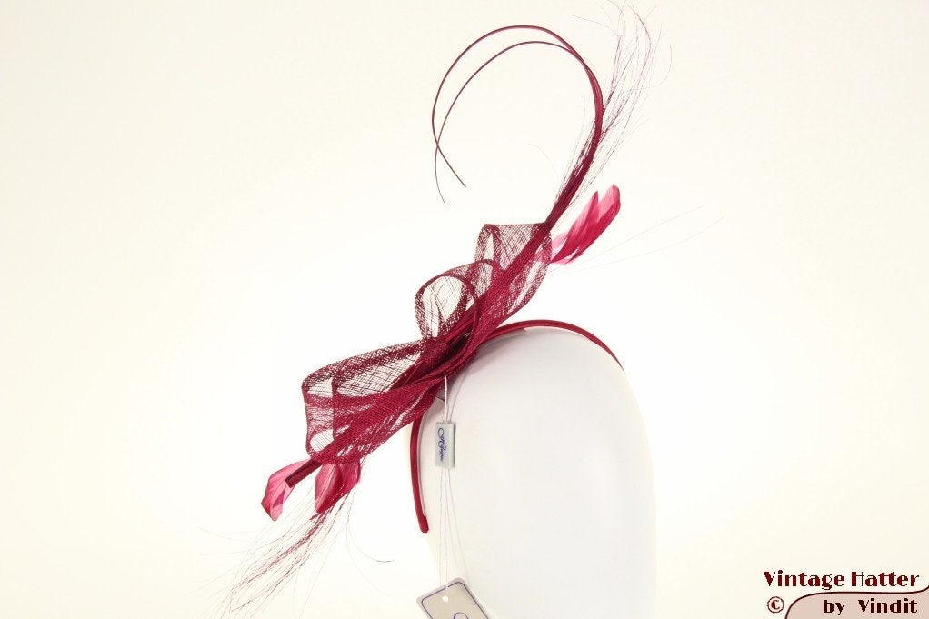 Fascinator Hawkins roze sinamay sisal op diadeem nieuw 1size, Kleding | Dames, Hoeden en Petten, Hoed, Hawkins, Nieuw, One size fits all