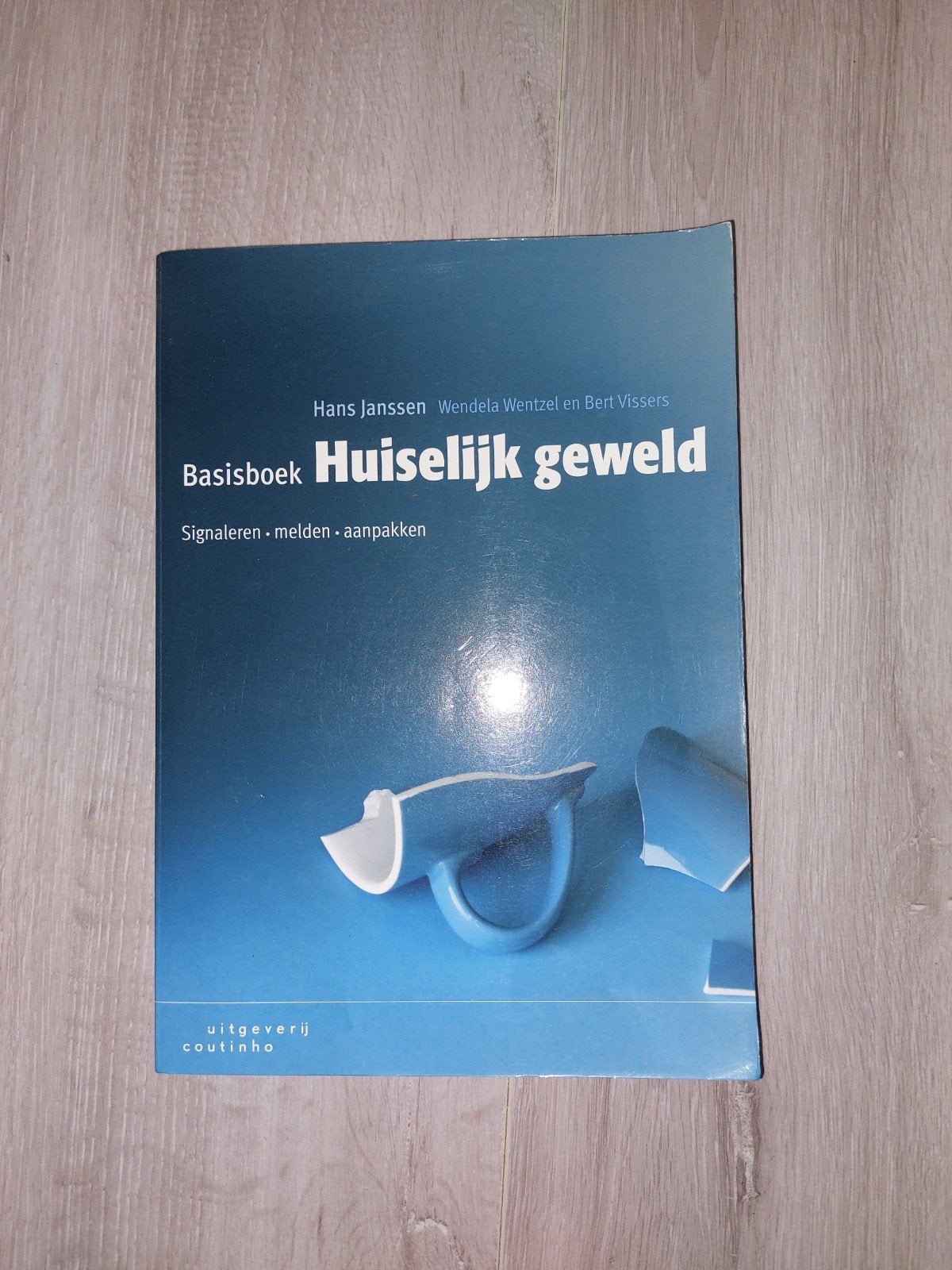 Basisboek Huiselijk geweld - Hans Janssen e.a., Hans Janssen, Wendela Wentzel, Bert Vissers, Zo goed als nieuw, Gamma, HBO