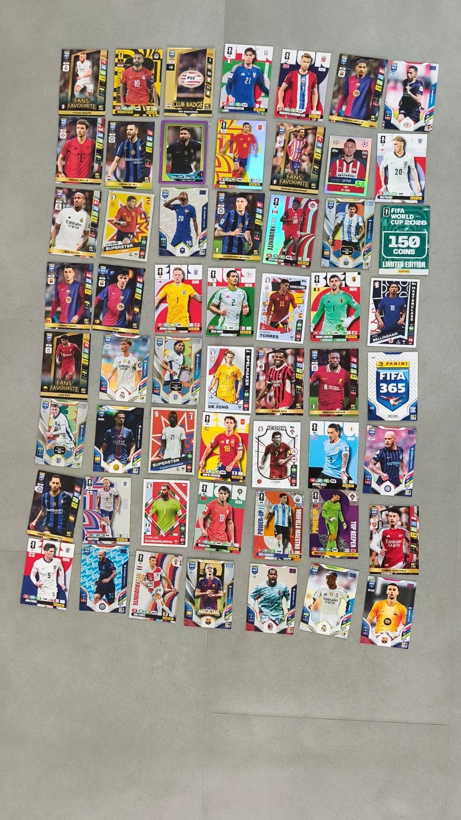 Voetbalkaarten, Ophalen of Verzenden, Meerdere stickers