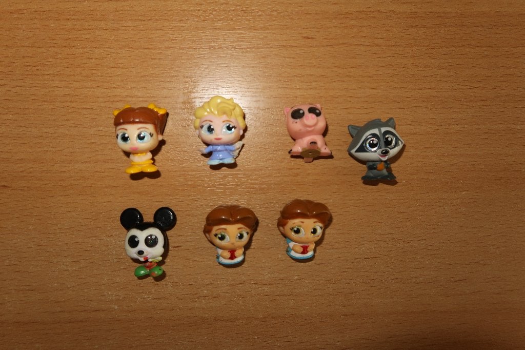 Disney doorables / poppetjes serie 4 en 5, Verzamelen, Disney, Ophalen of Verzenden, Overige figuren, Zo goed als nieuw, Beeldje of Figuurtje