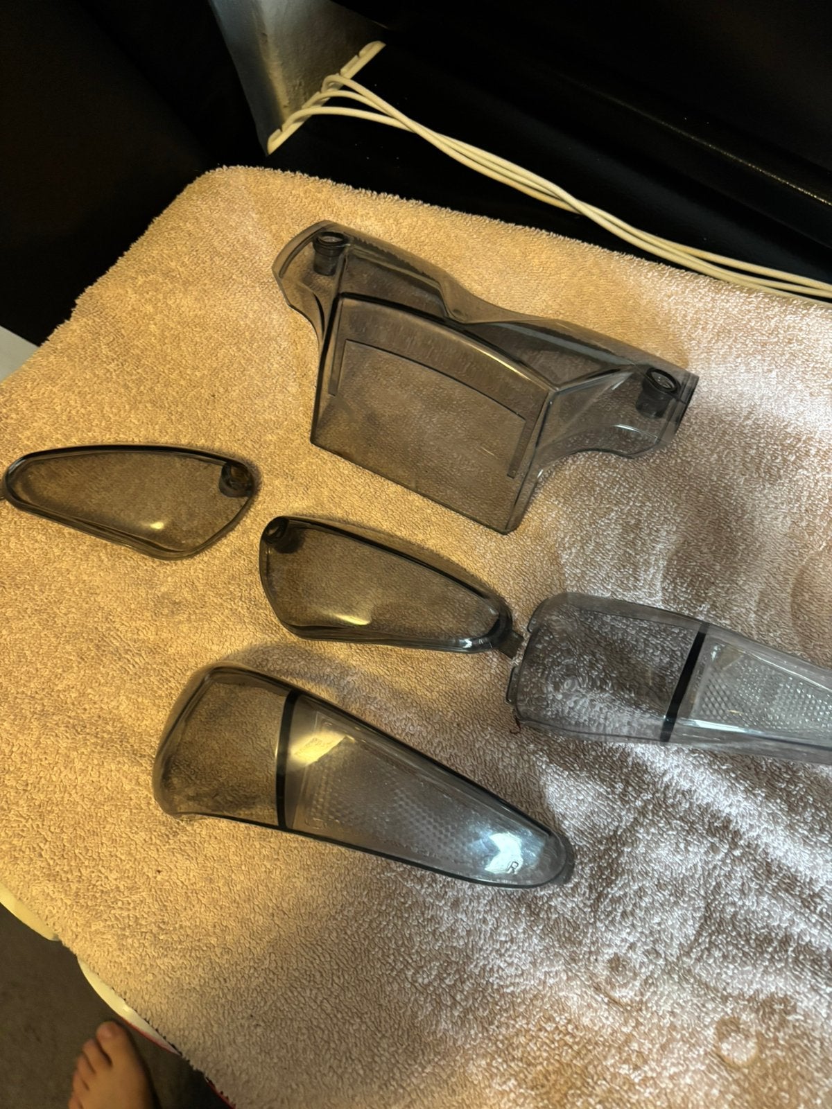 Gilera runner knipperlicht glaasjes zwart, Ophalen of Verzenden, Zo goed als nieuw, Koplamp, Piaggio