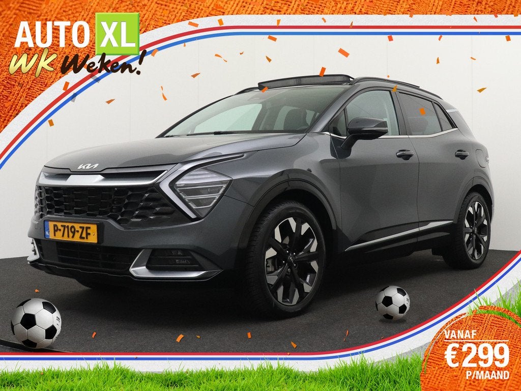 Kia Sportage 1.6 T-GDi PHEV AWD DynamicPlusLine Pano-dak Ful, Auto's, Kia, Automaat, 1350 kg, Gebruikt, 4 cilinders