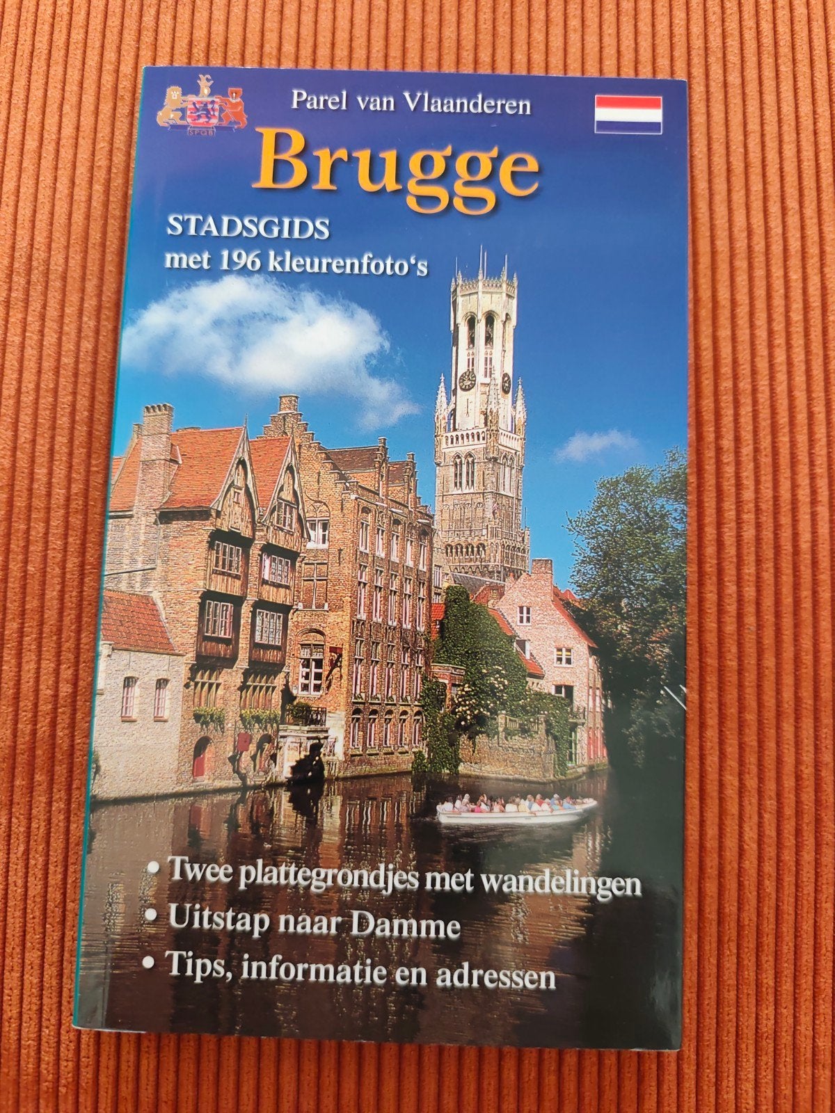 Stadsgids Brugge - Parel van Vlaanderen met kleurenfoto's, Ophalen of Verzenden