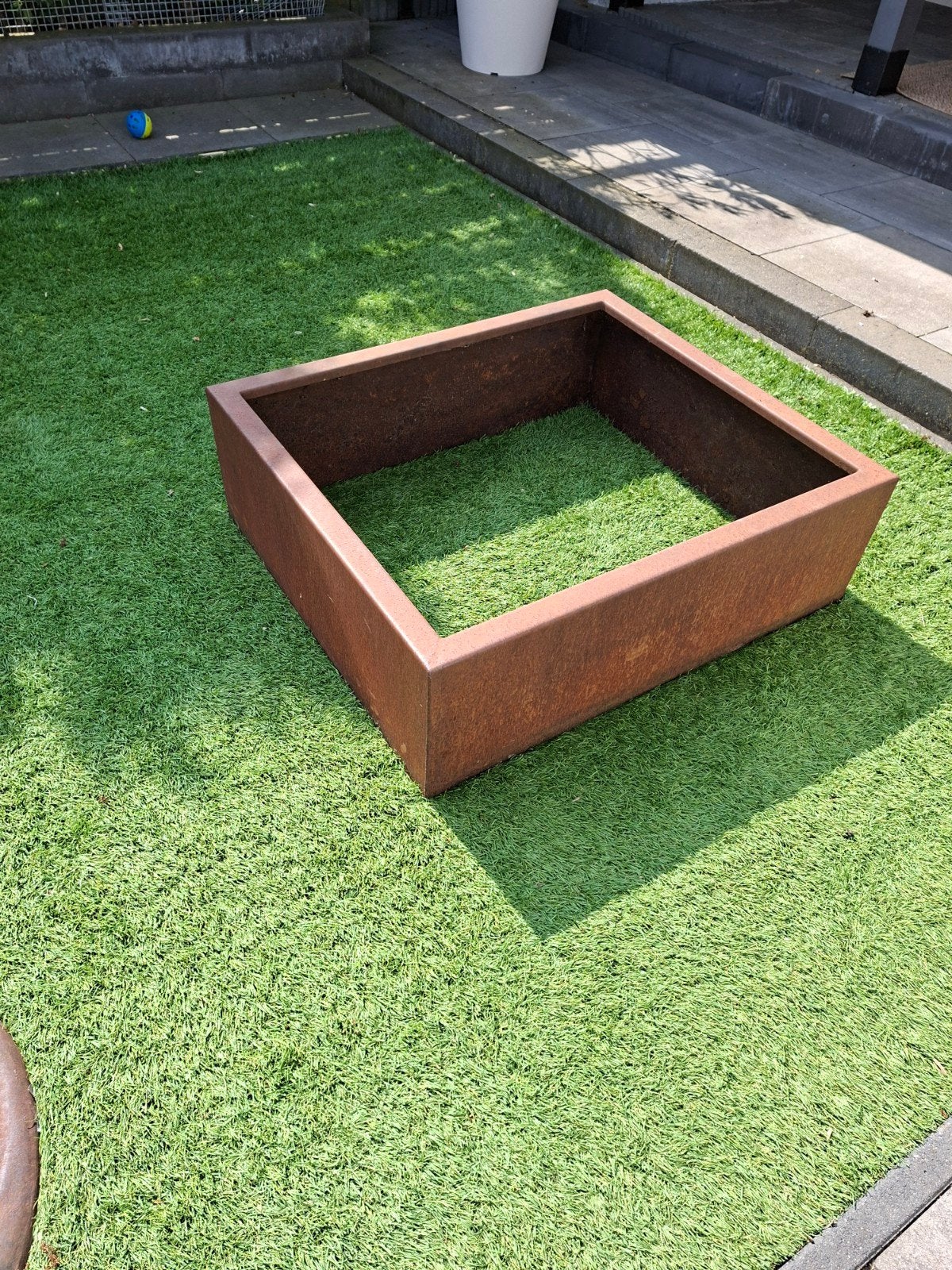 Corten staal bloembak, Ophalen of Verzenden, Nieuw, Metaal