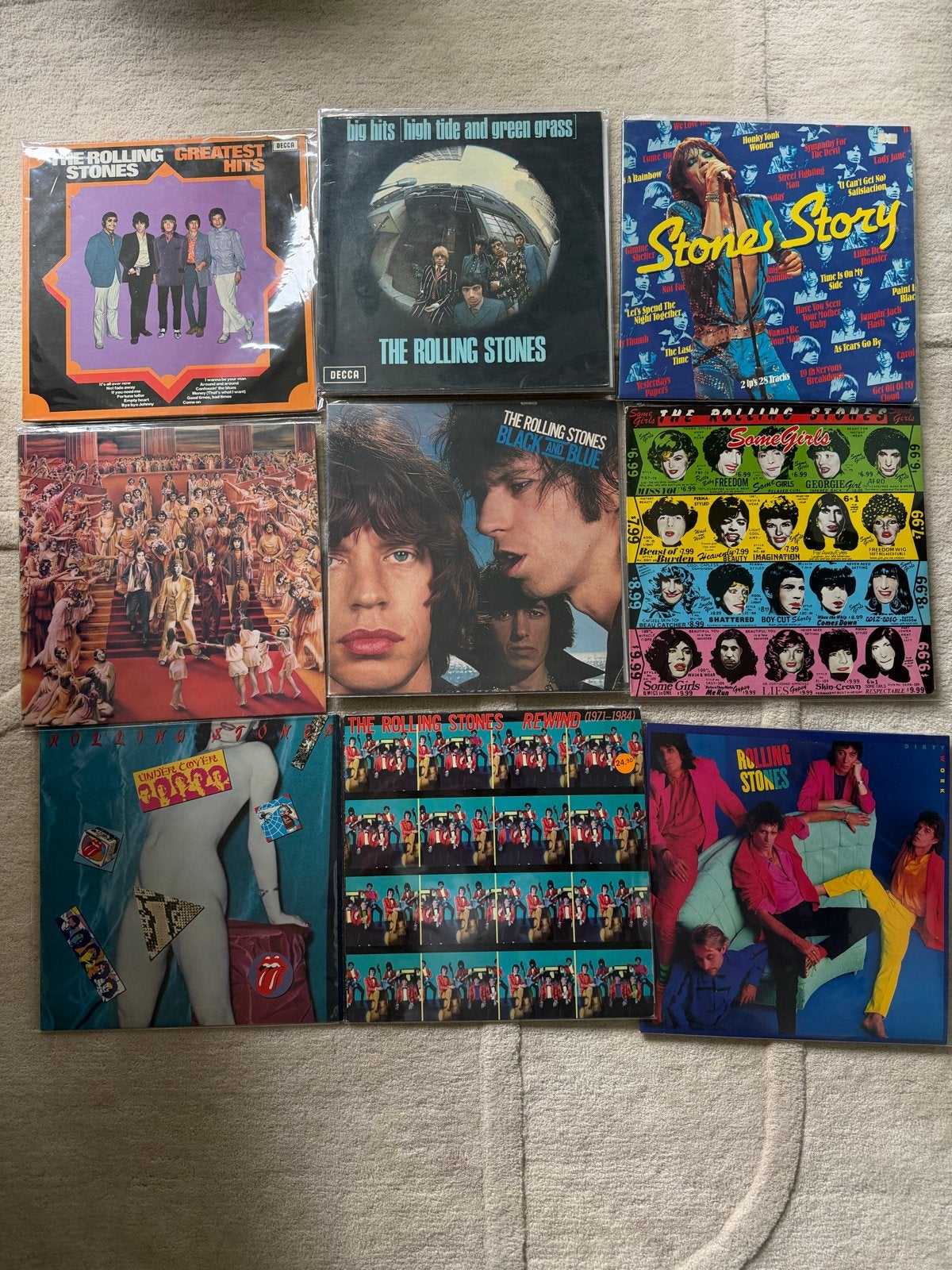 The Rolling Stones LP's, LP, Rock, Gebruikt, Ophalen of Verzenden