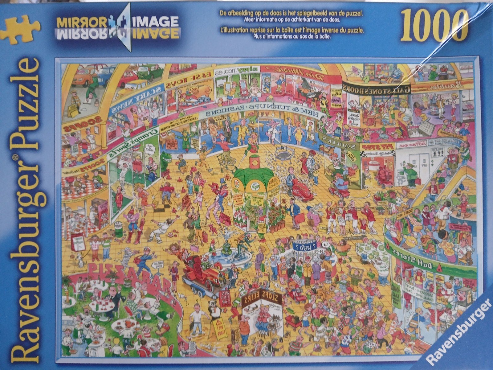 Ravensburger Mirror Image Puzzel 1000 stukjes, Ophalen of Verzenden, 500 t/m 1500 stukjes, Gebruikt, Legpuzzel