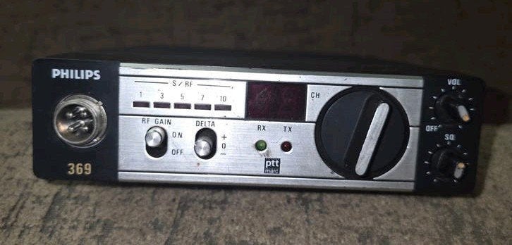 Philips 369 CB Radio Transceiver defect, Telecommunicatie, Ophalen, Gebruikt