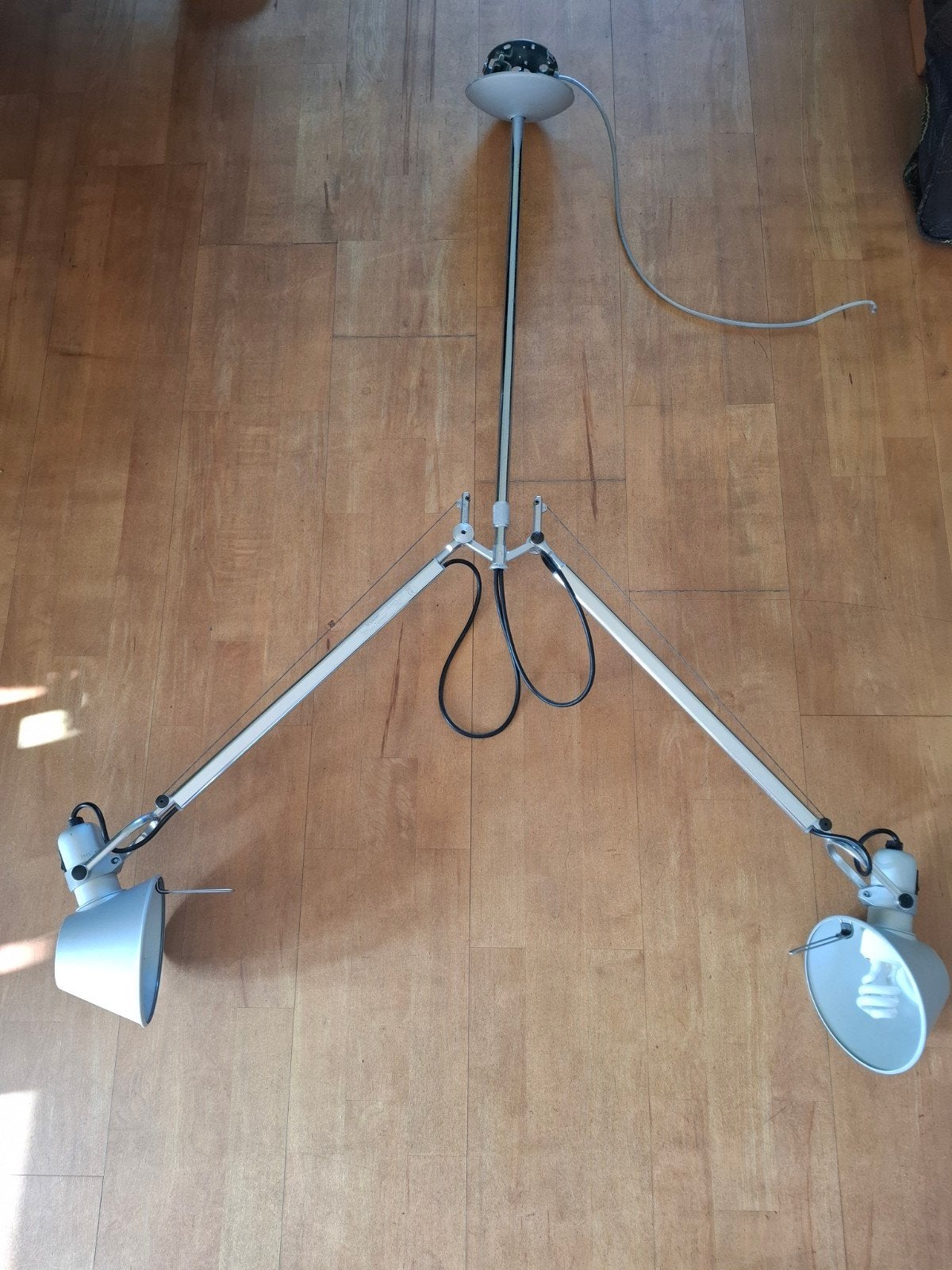 Artemide Tolomeo Sospensione hanglamp, Ophalen, Gebruikt, Modern, Industrieel, Design, Metaal