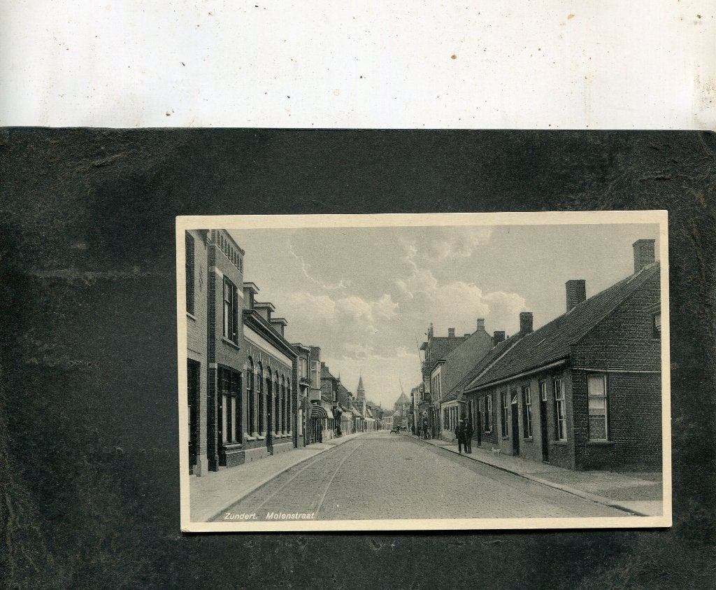 Ansicht Zundert - Molenstraat., Verzenden, 1920 tot 1940, Ongelopen