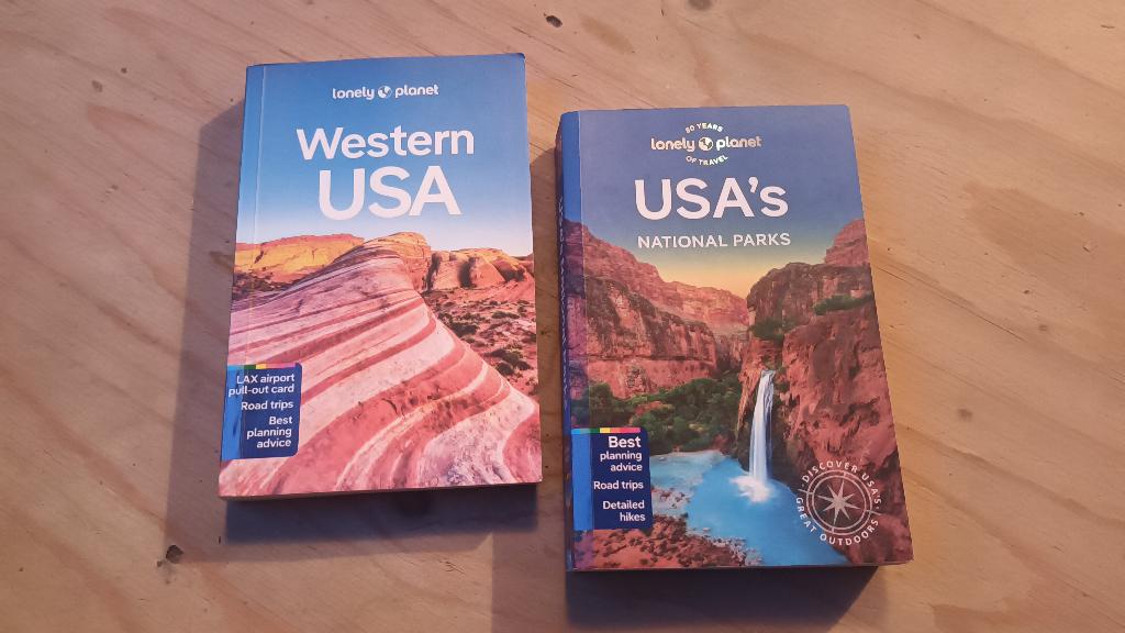 Lonely Planet reisgidsen USA (2 boeken) -, Boeken, Lonely Planet, Ophalen of Verzenden, Zo goed als nieuw, Reisgids of -boek