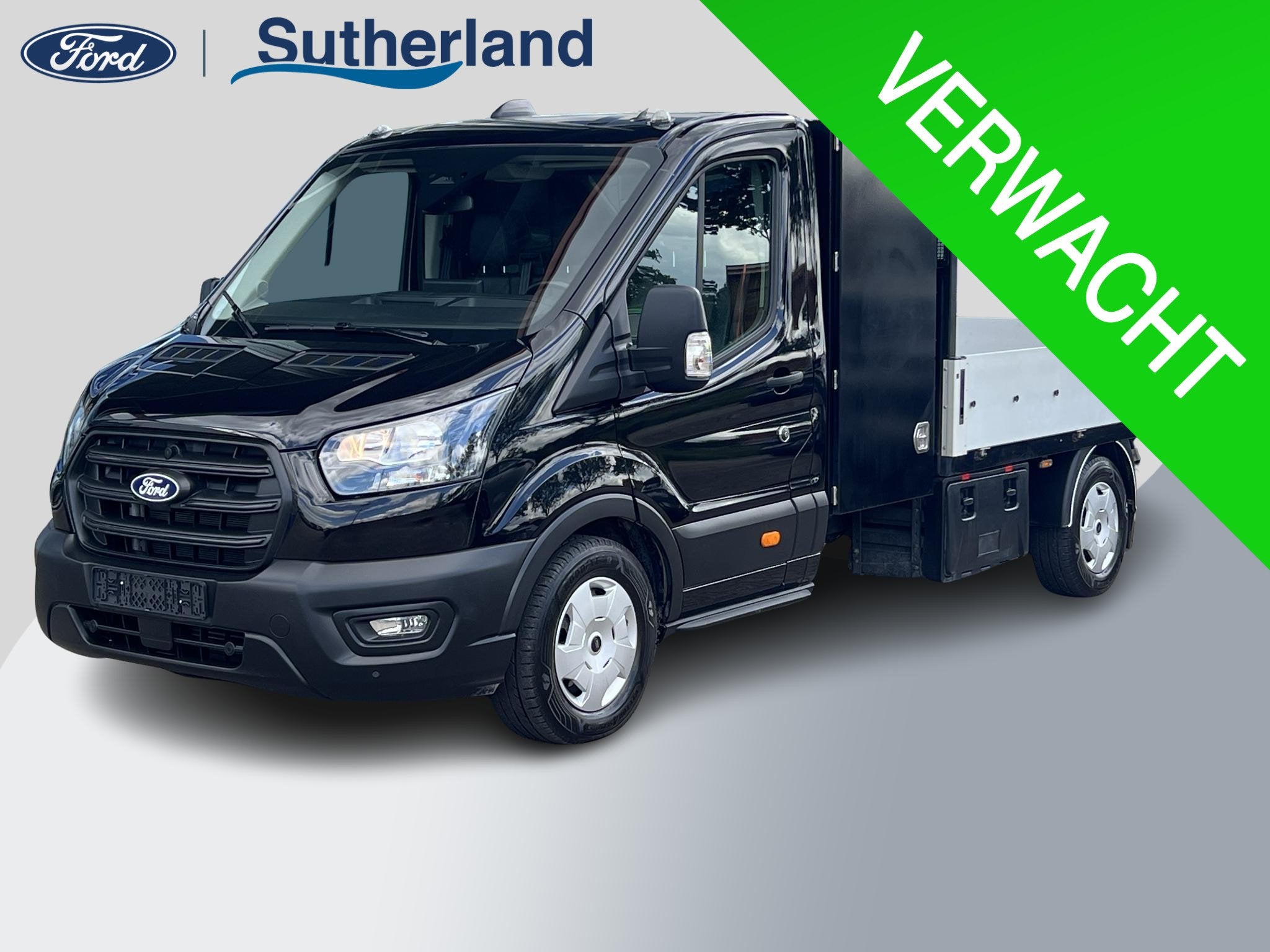Ford Transit 350 2.0 TDCI L4H1 Trend | Open Laadbak | 165pk, Euro 6, 4 cilinders, Automatische klimaatregeling, 11 km/l
