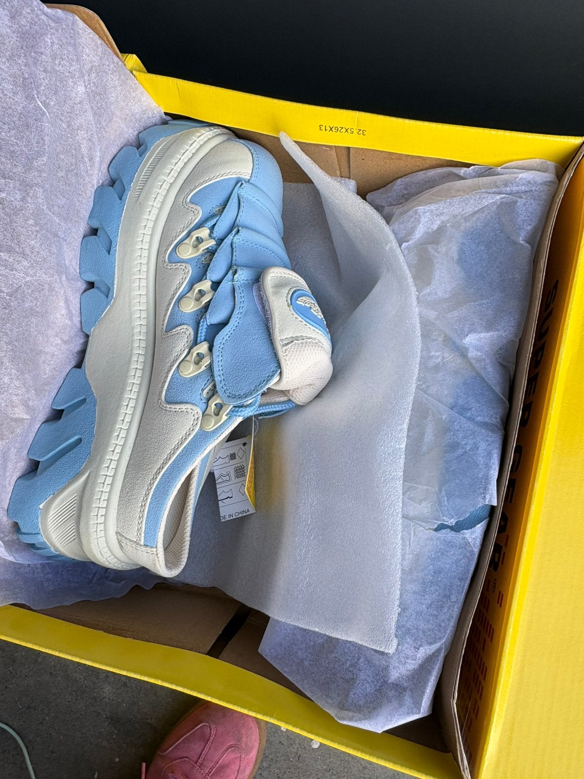 'SuperGear' Streamline Platforms (retro schoen), Kleding | Dames, Schoenen, Ophalen, Nieuw, Blauw, Sneakers of Gympen