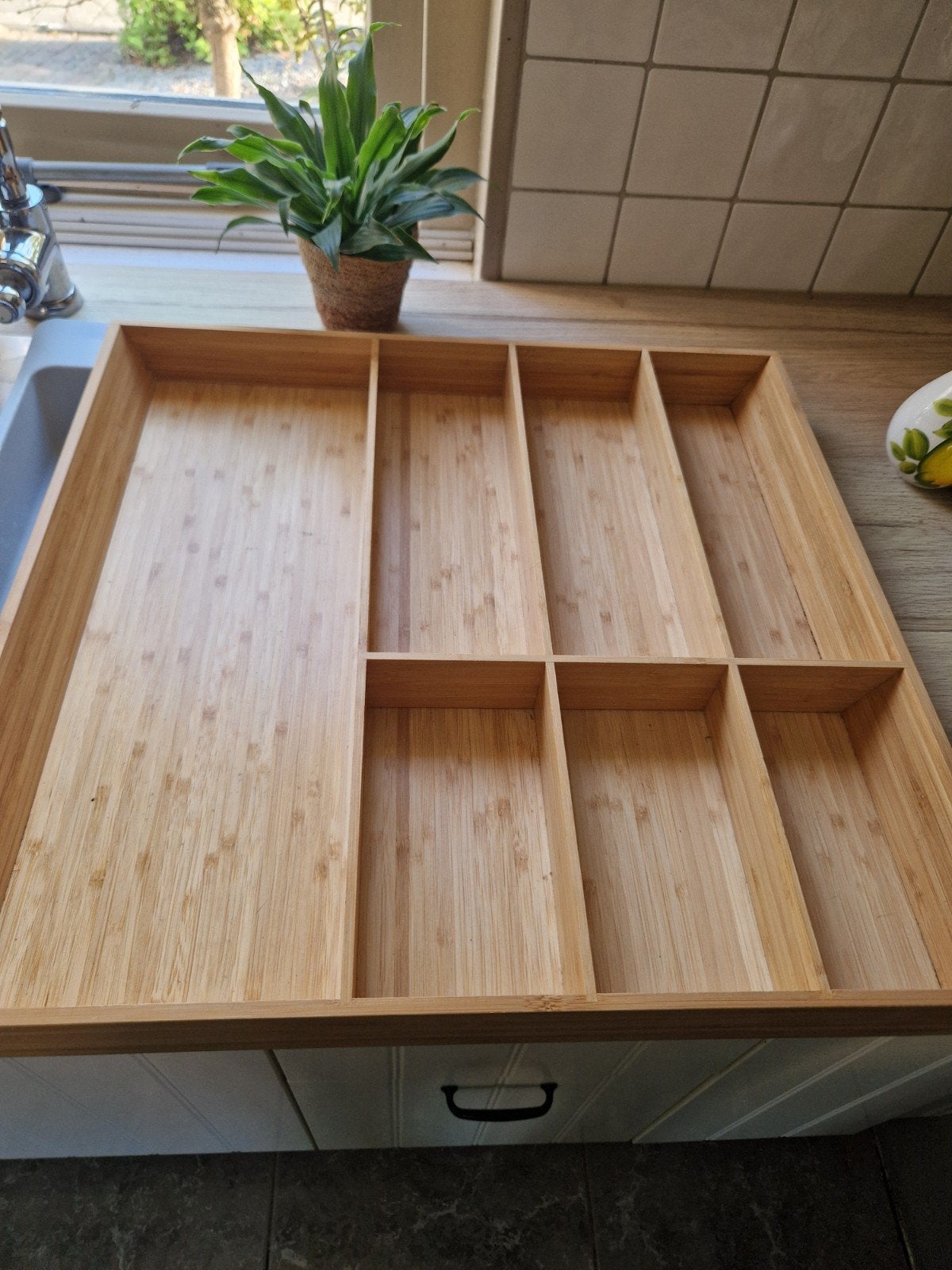 IKEA Bestekbak van bamboe, Beige, Overige typen, Hout, IKEA