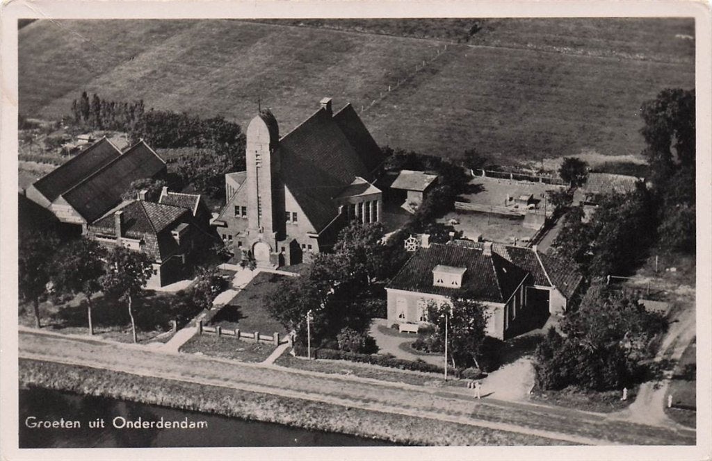 702-390-019 Groeten Uit Onderdendam, Verzenden, Voor 1920, Groningen