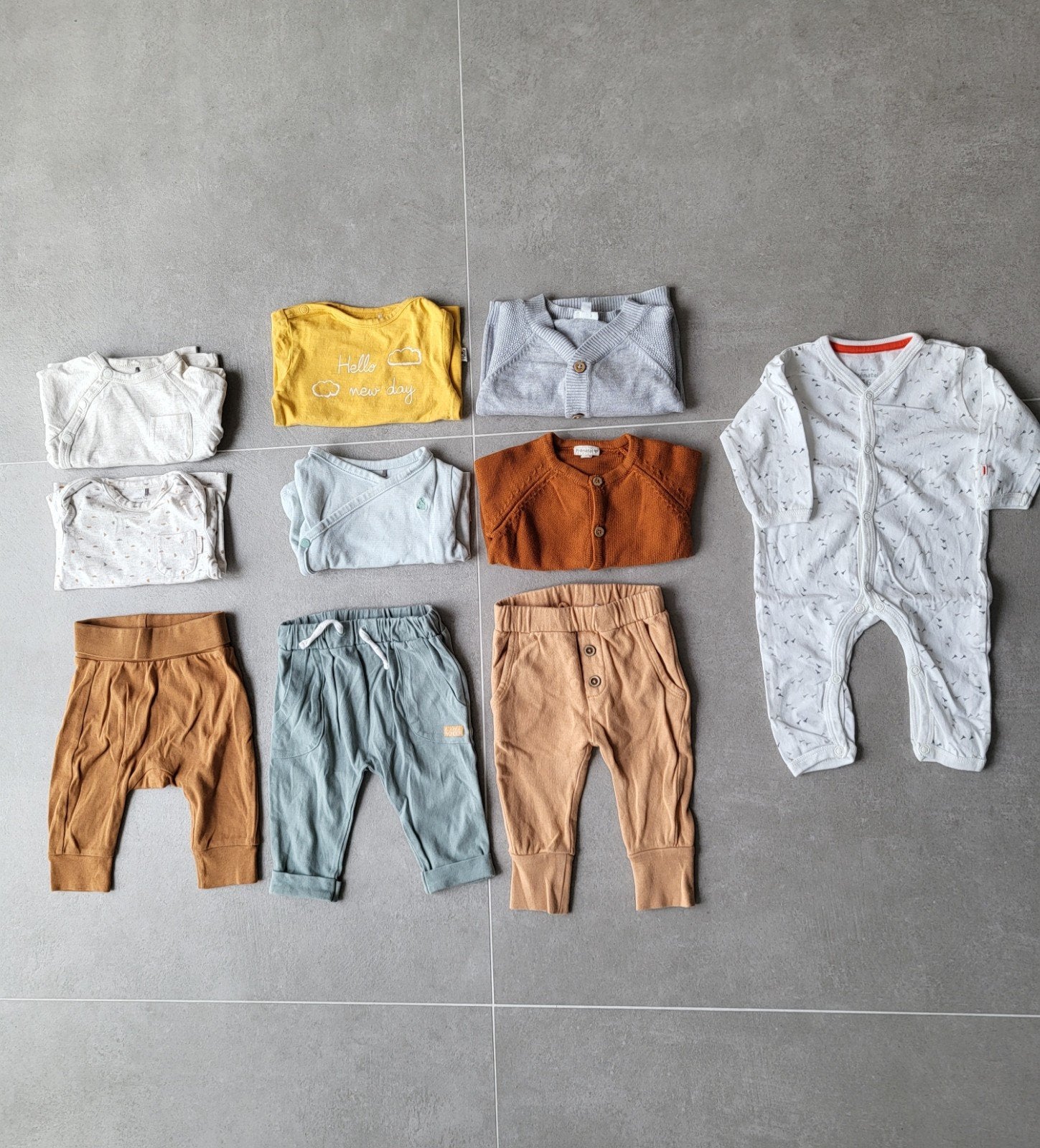 Grote set Prenatal en 1 broek H&M maat 56, Ophalen of Verzenden, Prenatal, Jongetje of Meisje, Setje