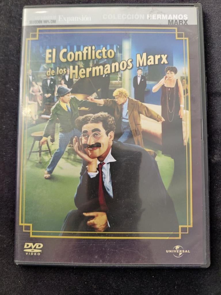 DVD: El Conflicto de los Hermanos Marx (The Marx Brothers), Alle leeftijden, Ophalen of Verzenden, Gebruikt, Overige genres