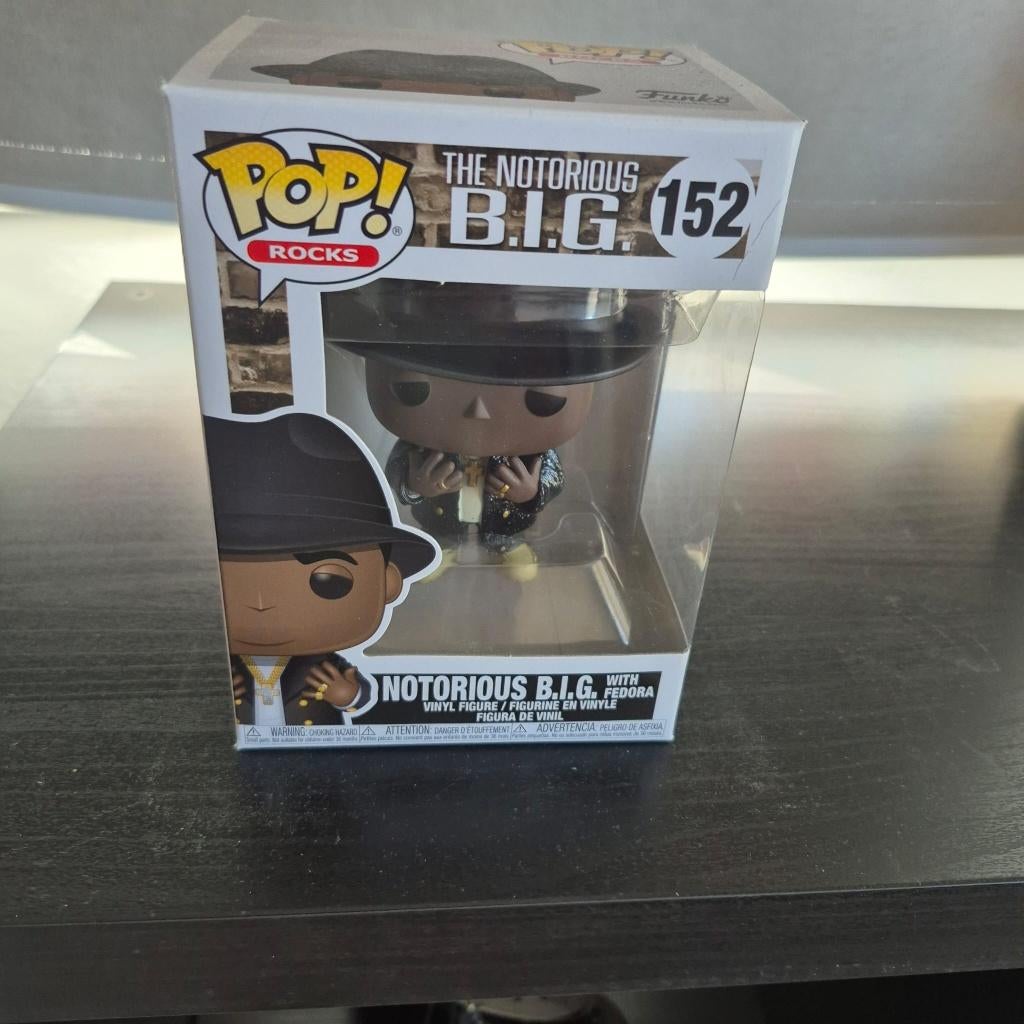 Funko Poppetje The Notorious B.I.G., Verzamelen, Poppetjes en Figuurtjes, Ophalen of Verzenden, Zo goed als nieuw