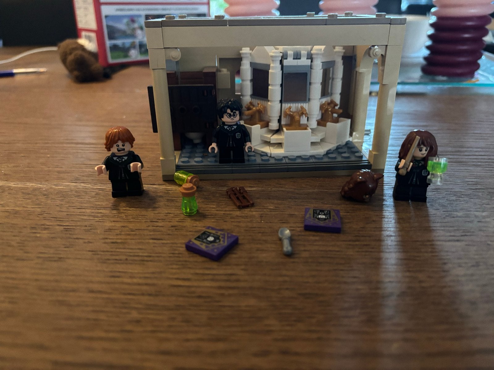 LEGO Harry Potter Zweinstein: Fout met Polyjuice Potion, Ophalen of Verzenden, Zo goed als nieuw, Overige merken