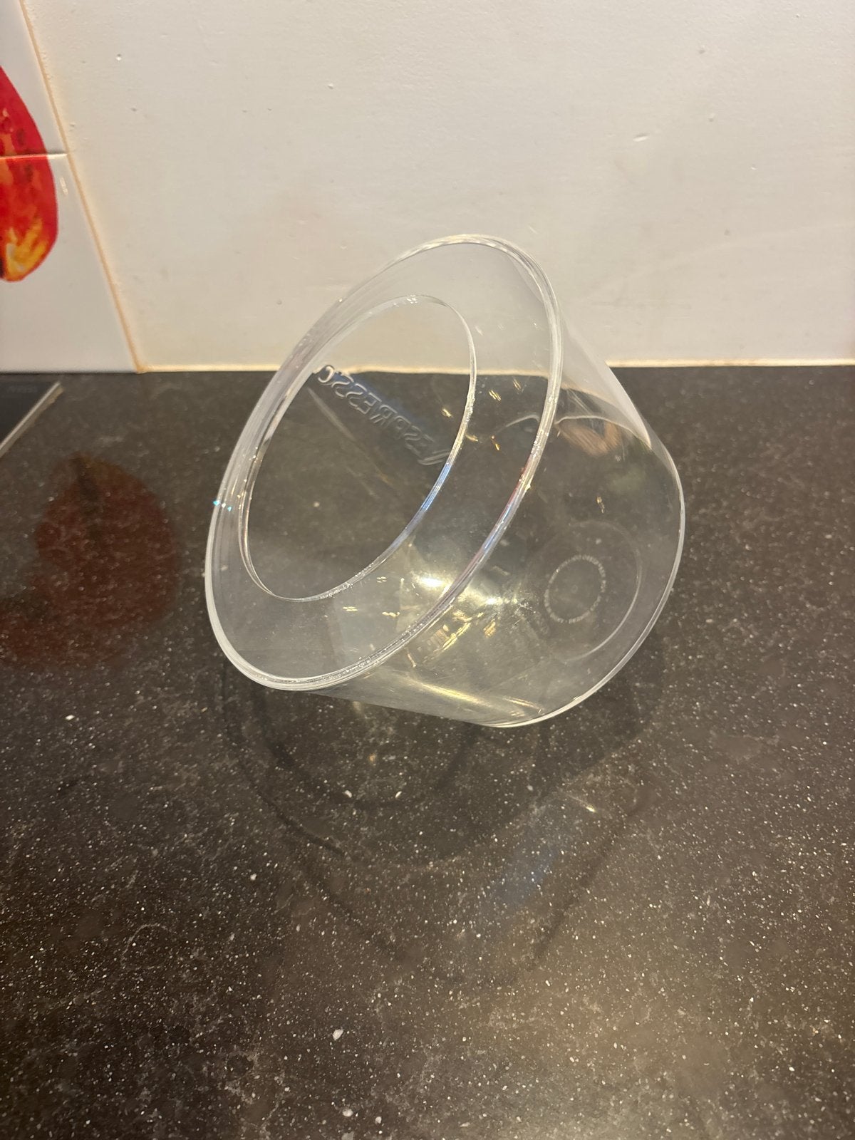 Nespresso capsulehouder - transparant, Ophalen, Kunststof, Overige merken, Overige typen