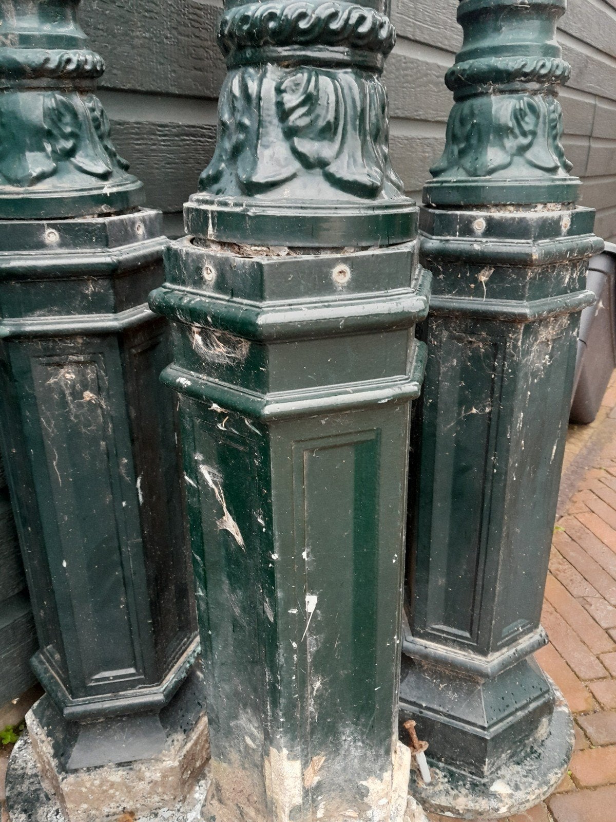 lantaarn paal, Ophalen