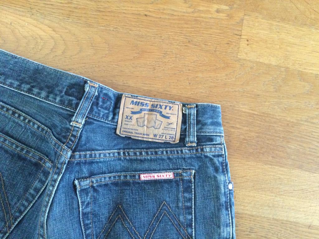Nieuwe spijkerbroek van Miss Sixty., Ophalen of Verzenden, Zo goed als nieuw, Blauw, W27 (confectie 34) of kleiner
