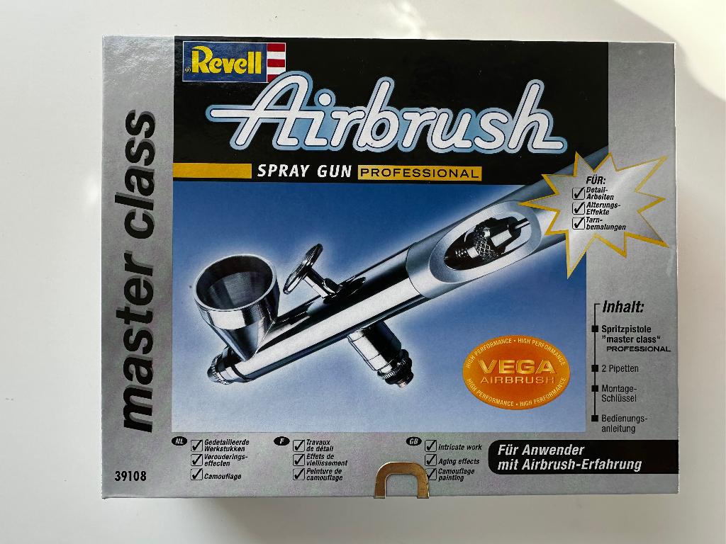 NIEUW Revell Airbrush Spray Gun Professional, Ophalen of Verzenden, Nieuw, Airbrush en Toebehoren