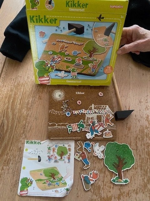 hamertje tik KIKKER, Ophalen of Verzenden, Zo goed als nieuw, Knutselen