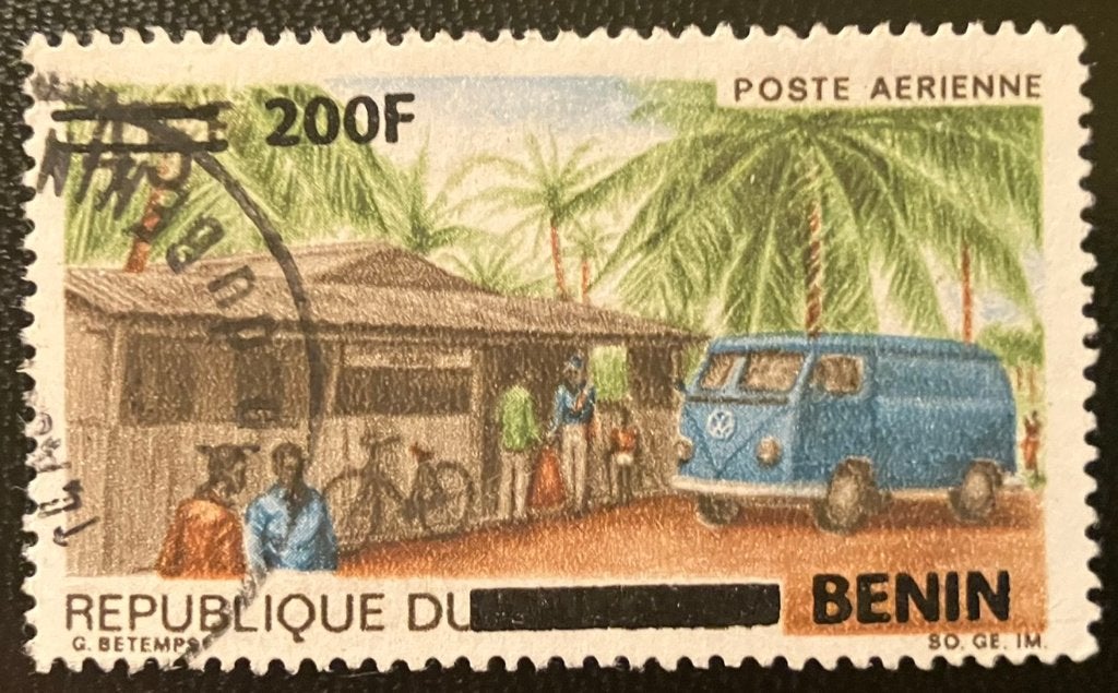 Benin Michelnr 1524 gestempeld, Verzenden, Overige landen, Gestempeld
