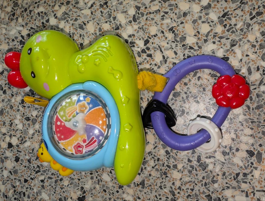 VTech Lichtpret Slakje en HaBa Regenmaker Rups, Kinderen en Baby's, Speelgoed | Babyspeelgoed, Ophalen, Gebruikt, Overige typen