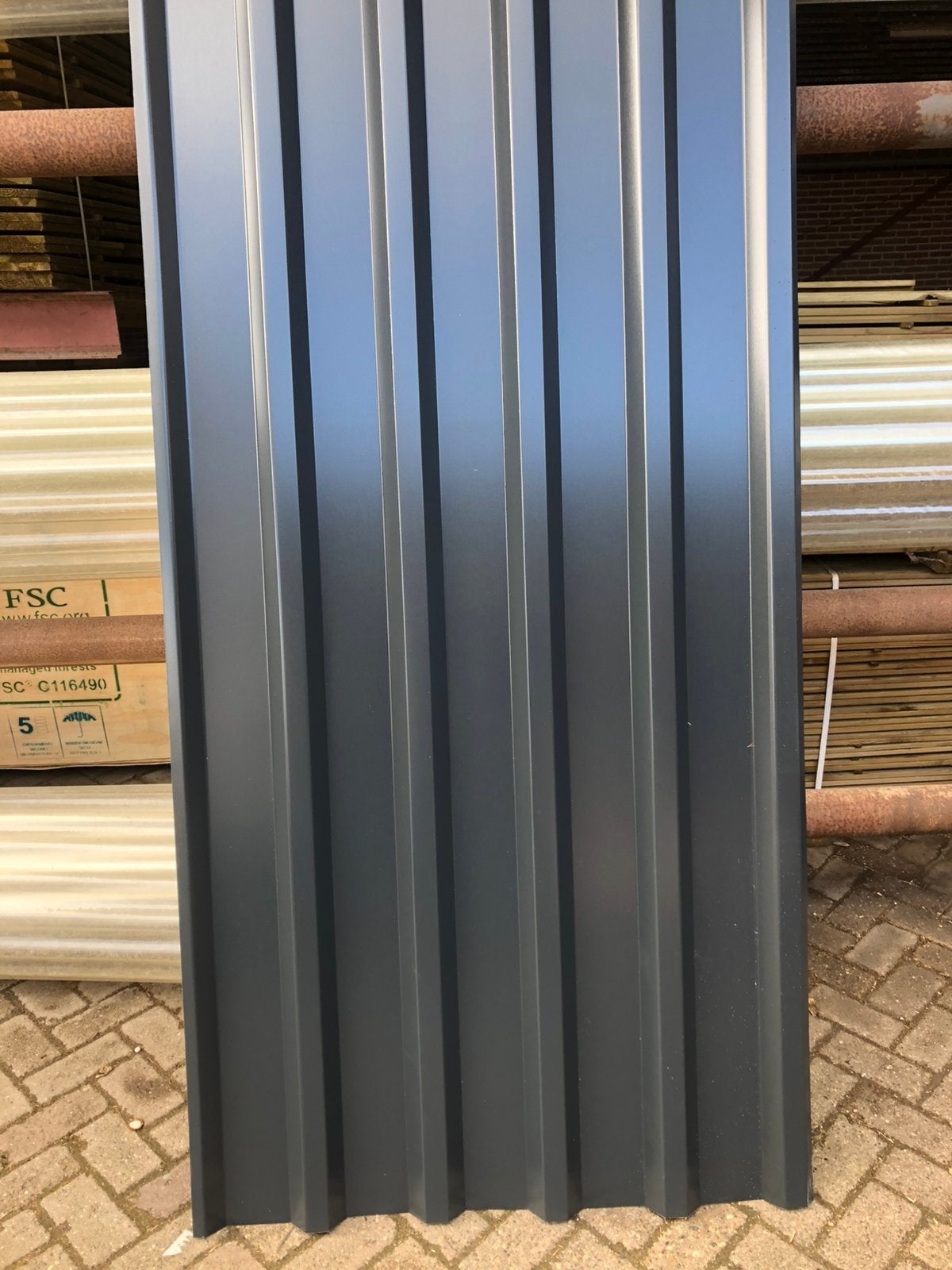 Nieuwe damwand platen 300/400cm lang, Doe-het-zelf en Verbouw, Metalen, Ophalen of Verzenden, Nieuw, IJzer