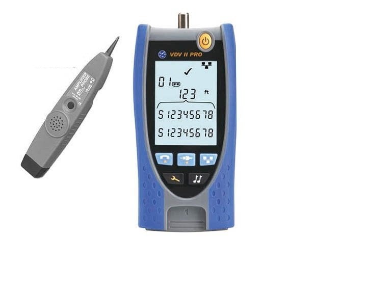 VDV 2 PRO Networks VDV II Pro kabeltester / netwerktester, Ophalen of Verzenden, Zo goed als nieuw, Overige meters