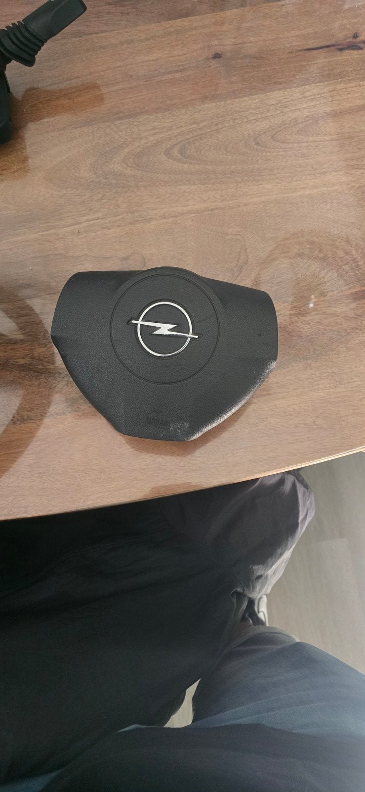 Opel stuurwiel met airbag en stuurkolomschakelaar, Ophalen of Verzenden, Gebruikt, Opel
