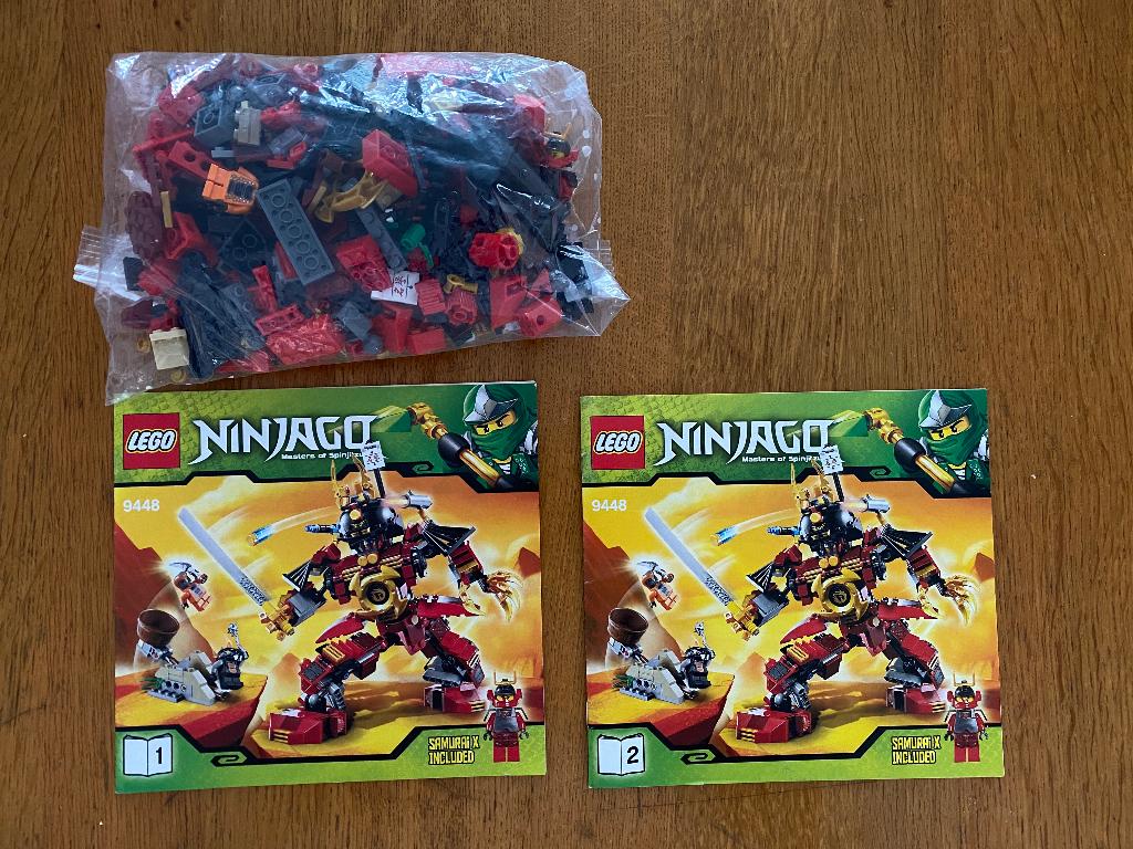 LEGO 9448 NINJAGO Samurai Mech, Verzenden, Zo goed als nieuw, Complete set, Lego