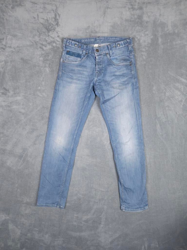 Pme Legend Broek Skyhawk W32 L32 Slim Regular Fit Blauw., Blauw, ., W32 (confectie 46) of kleiner, Ophalen of Verzenden