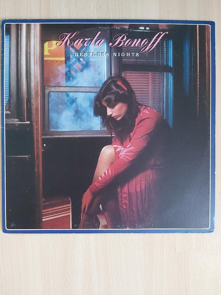 Karla Bonoff Restless nights LP (USA)( Linda Ronstadt Band ), Cd's en Dvd's, Vinyl | Pop, Originele persing, Ophalen of Verzenden