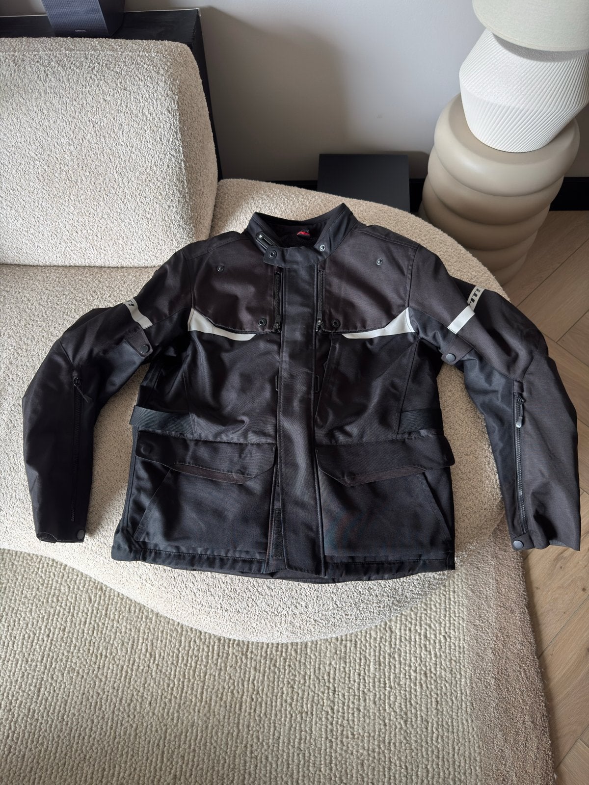 REV'IT! Outback 4 H2O Textiel Motorjas - XL, Ophalen, Tweedehands, Heren, Jas | textiel