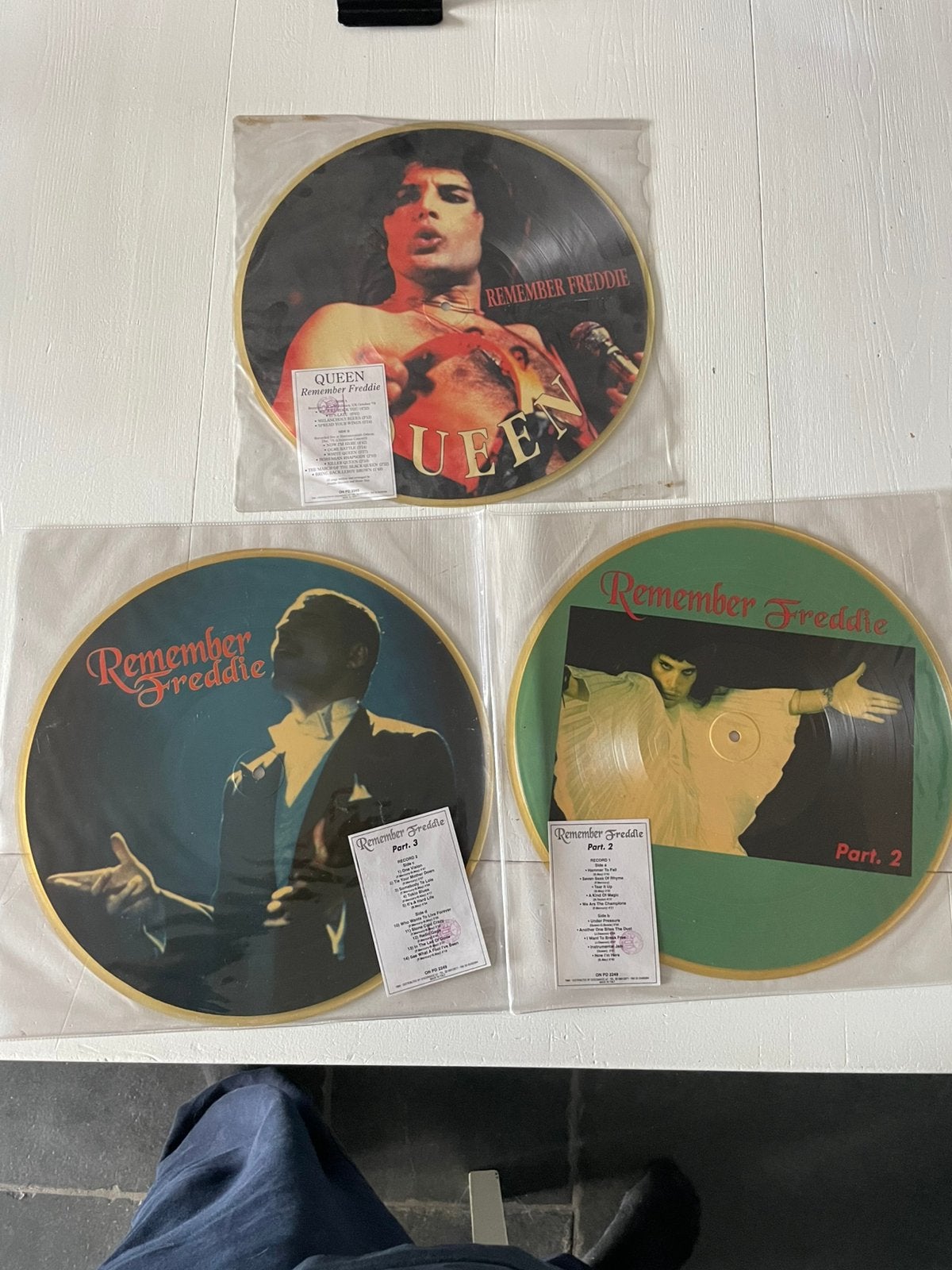 Queen lp-pd. Remember Freddie 1-2-3., Ophalen of Verzenden, 12 inch, Classic Rock