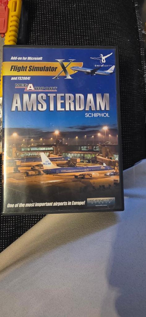 Microsoft Flight Simulator X Add-on: Mega Airport Amsterdam, Gebruikt, 1 speler, Ophalen of Verzenden, Vanaf 3 jaar