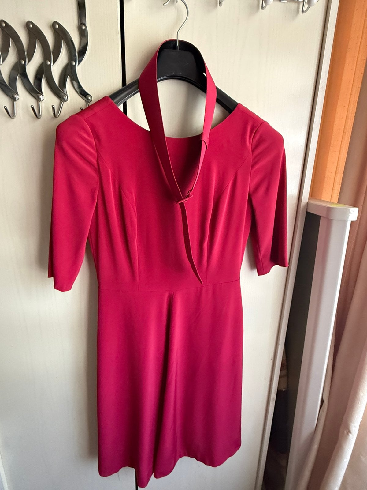 La Dress, Verzenden, Zo goed als nieuw, Knielengte, Roze