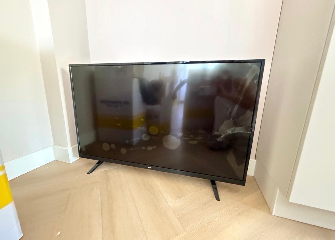 LG 49UJ620V TV met gebroken scherm, moederbord werkt, LED, 50 Hz, Ophalen of Verzenden, 4k (UHD)