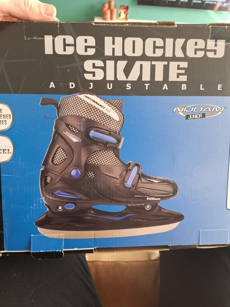 Nijdam verstelbare ijshockeyschaatsen maat 38-41, Ophalen of Verzenden