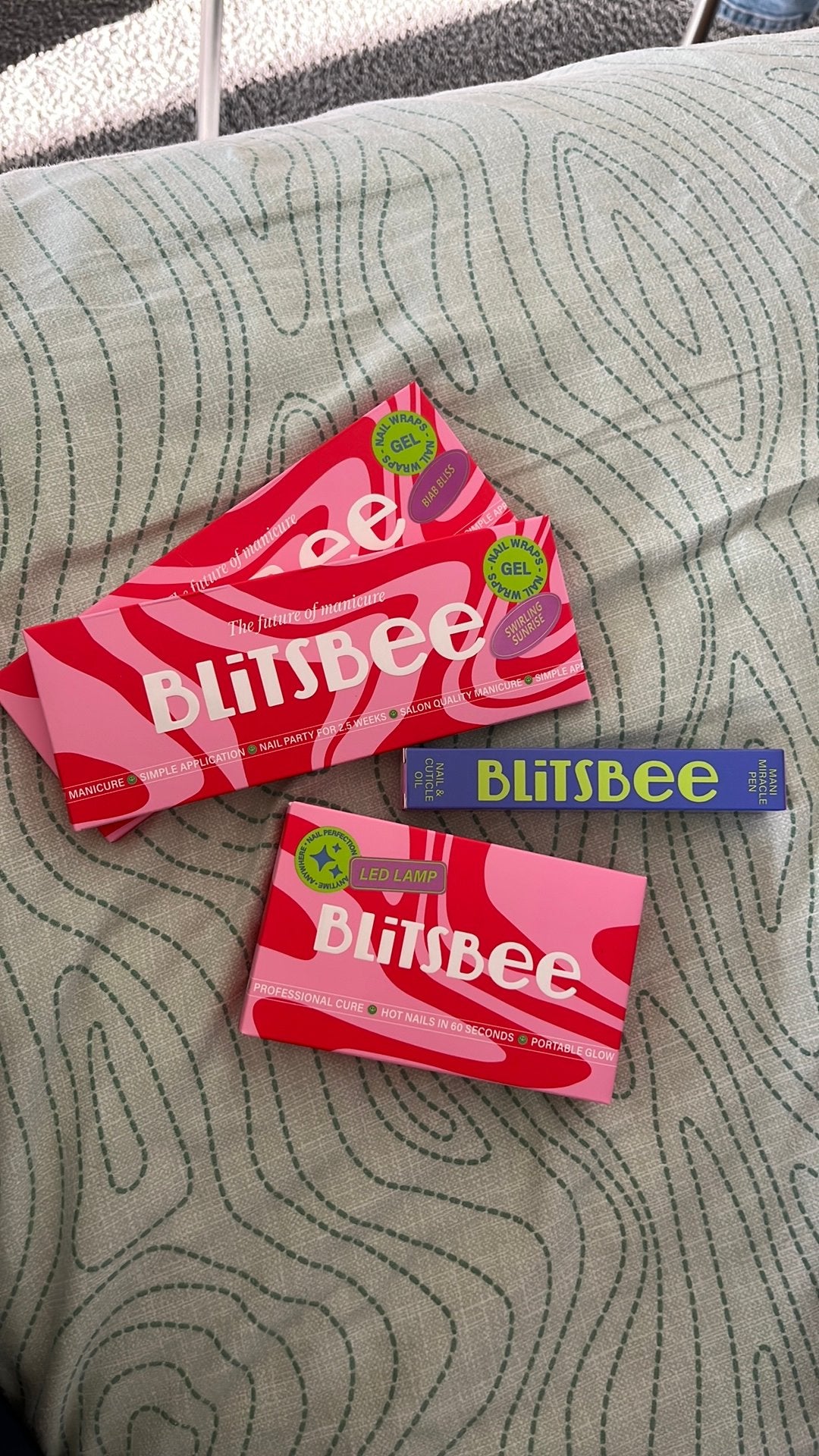 Blitsbee gel starter set, Ophalen of Verzenden, Nieuw, Overige kleuren, Handen en Nagels