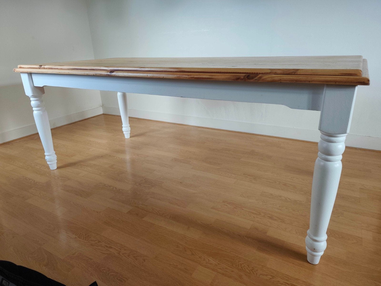 Groot eettafel | Large dining table, Ophalen, Gebruikt, Stijlvol, 200 cm of meer