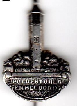 Speldje POLDERTOREN EMMELOORD (A3), Ophalen of Verzenden, Gebruikt, Overige onderwerpen