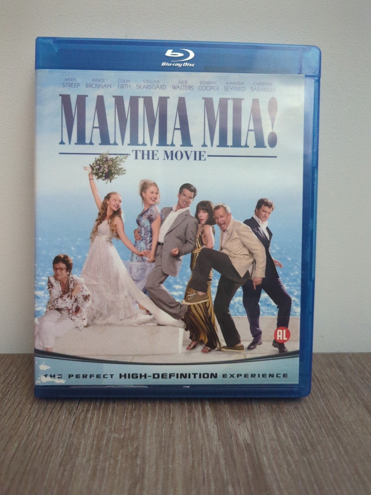 Mamma Mia! The Movie - Blu-ray Disc, Cd's en Dvd's, Blu-ray, Ophalen of Verzenden, Zo goed als nieuw, Muziek en Concerten