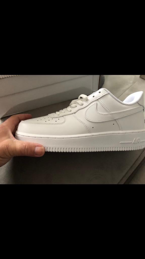 Gloednieuwe Nike Air Force 1 maat 38 met doos, Ophalen of Verzenden, Nieuw, Wit, Sneakers of Gympen