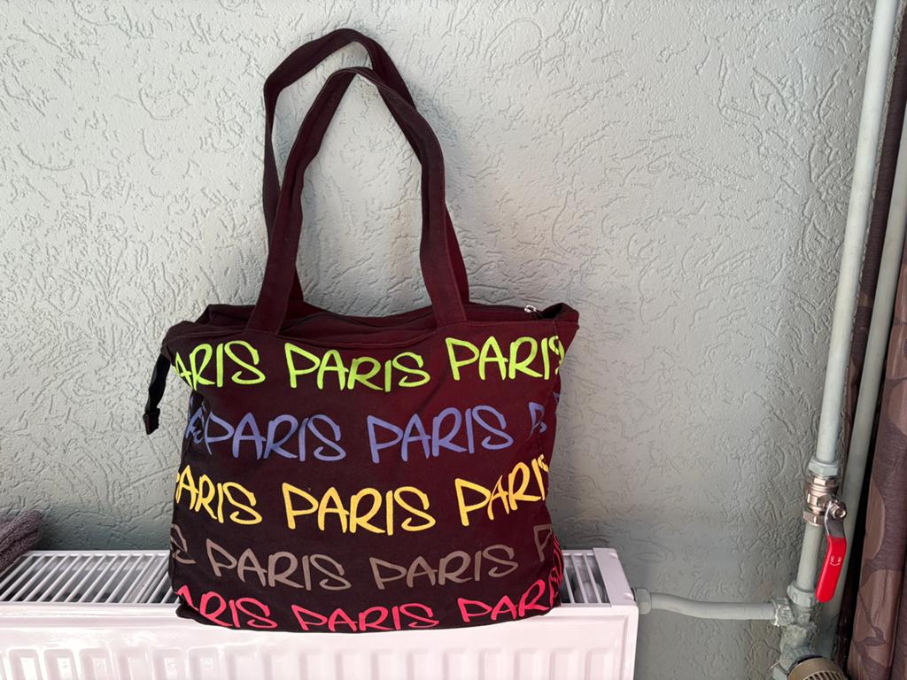 Robin & Ruth Paris tas, Sieraden, Tassen en Uiterlijk, Tassen | Damestassen, Ophalen of Verzenden, Zo goed als nieuw, Zwart, Shopper