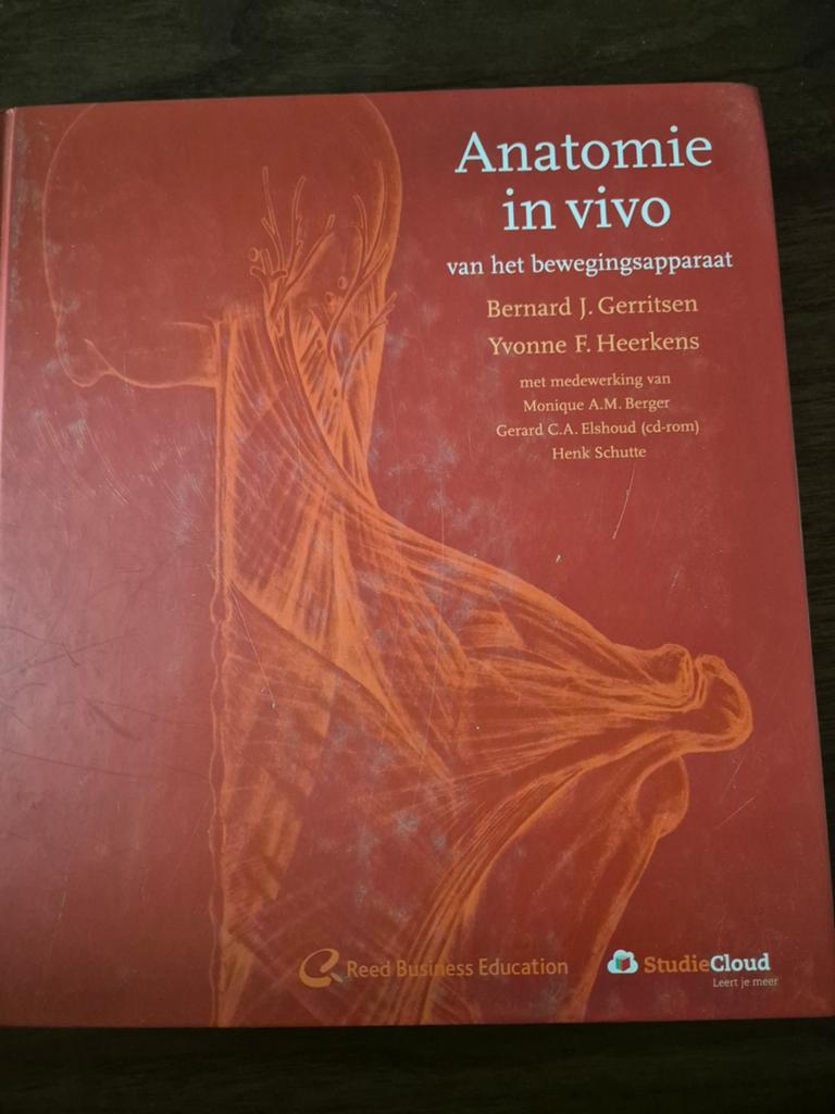 Yvonne Heerkens - Anatomie in vivo van het bewegingsapparaat, Ophalen of Verzenden, Zo goed als nieuw, Yvonne Heerkens; Bernard J. Gerritsen