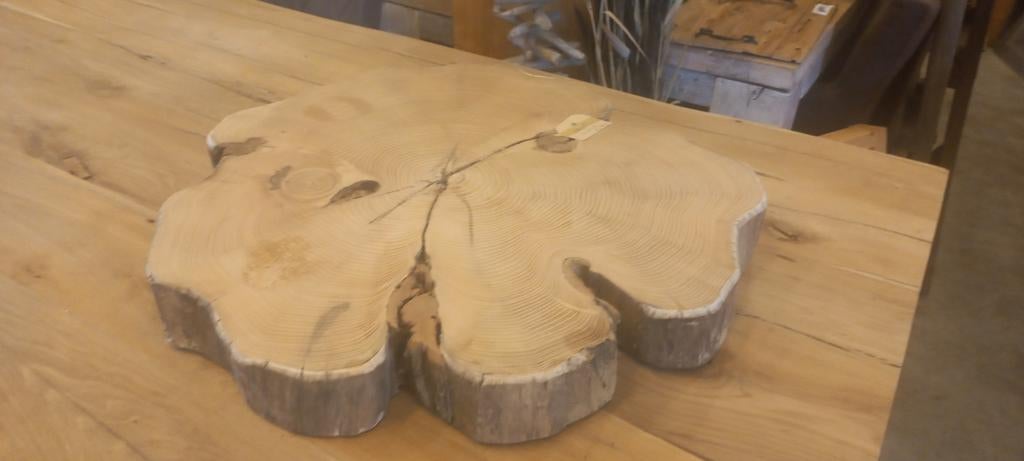 Unieke acacia hout schijf, ., Nieuw, Ophalen of Verzenden, .